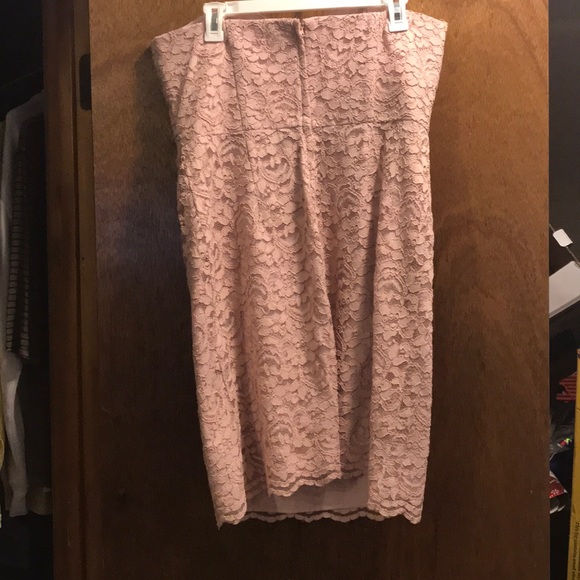 Blush bridesmaids dress from David’s Bridal - Picture 2 of 2